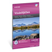 Vindelfjällen 1:100 000 Calazo
